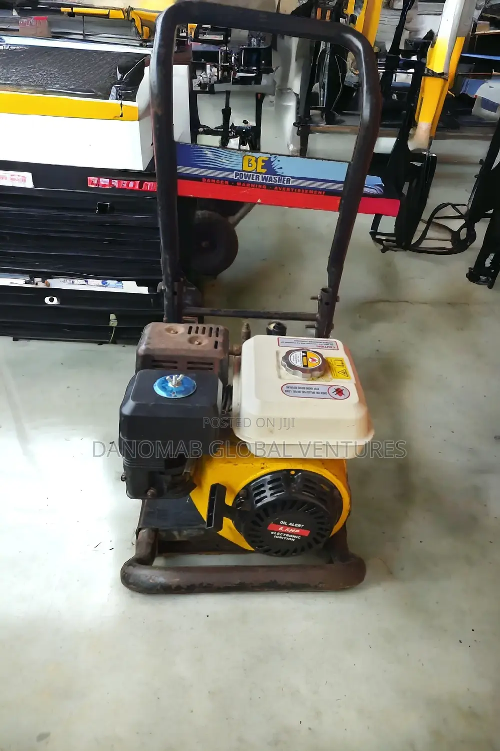 Honda High Pressure Washer With Triplex Plunger Pump