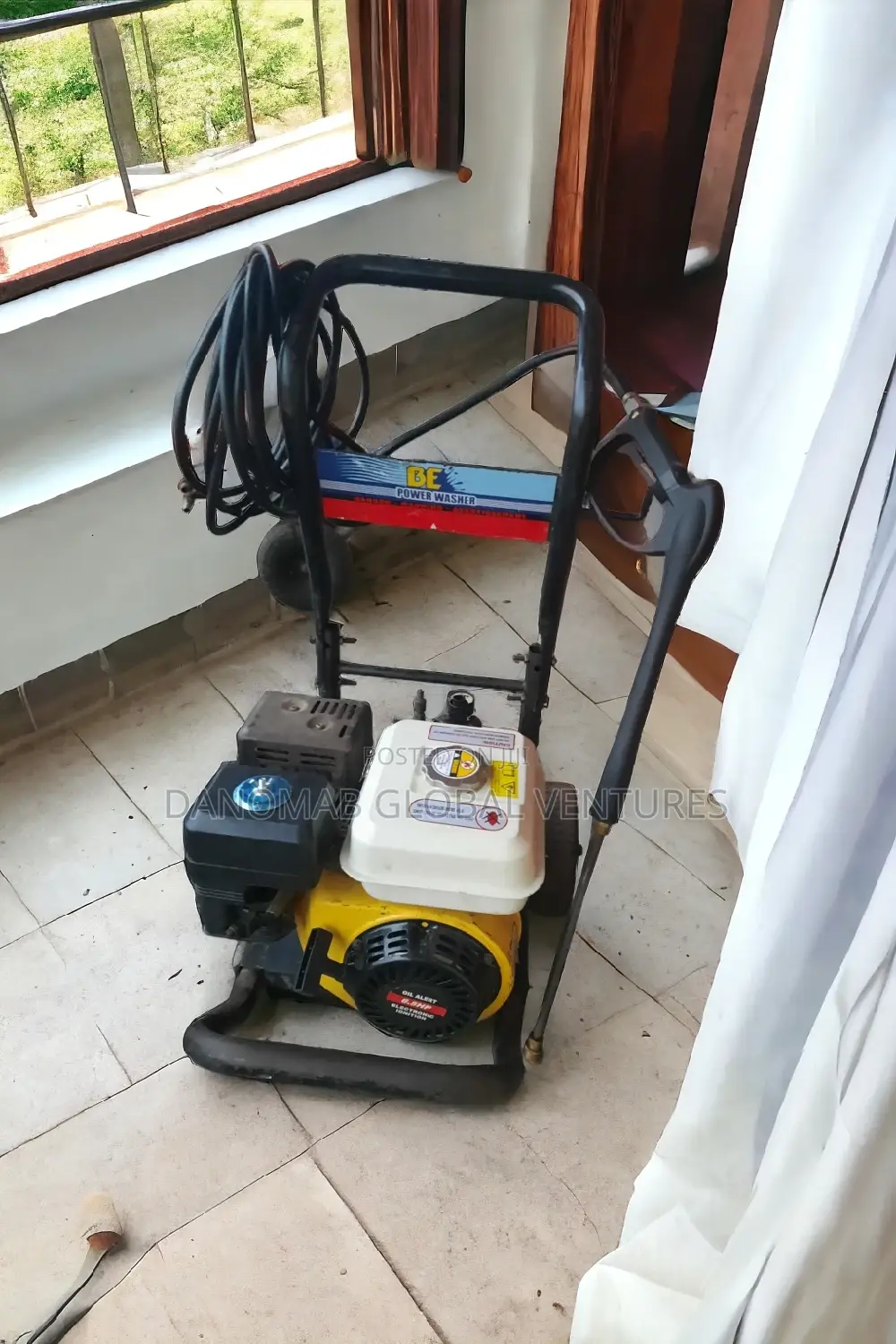 Honda High Pressure Washer With Triplex Plunger Pump
