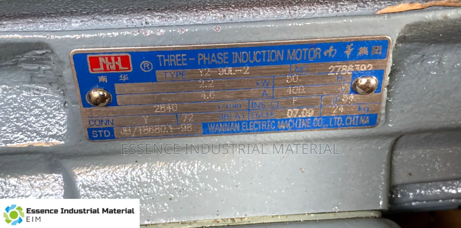 3 Phase Induction 3hp Ac Flang Motor