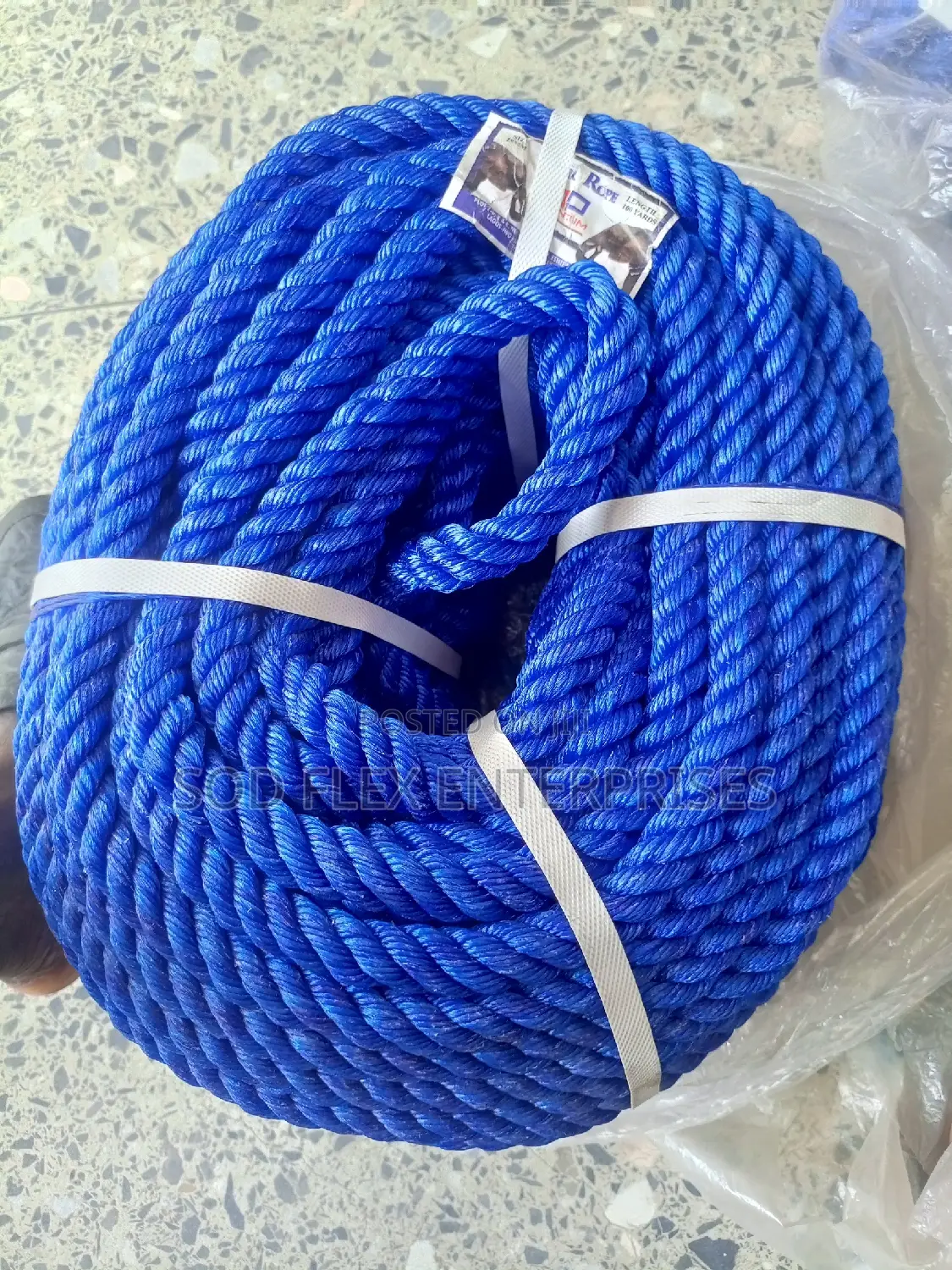 18mm Blue Marine Rope