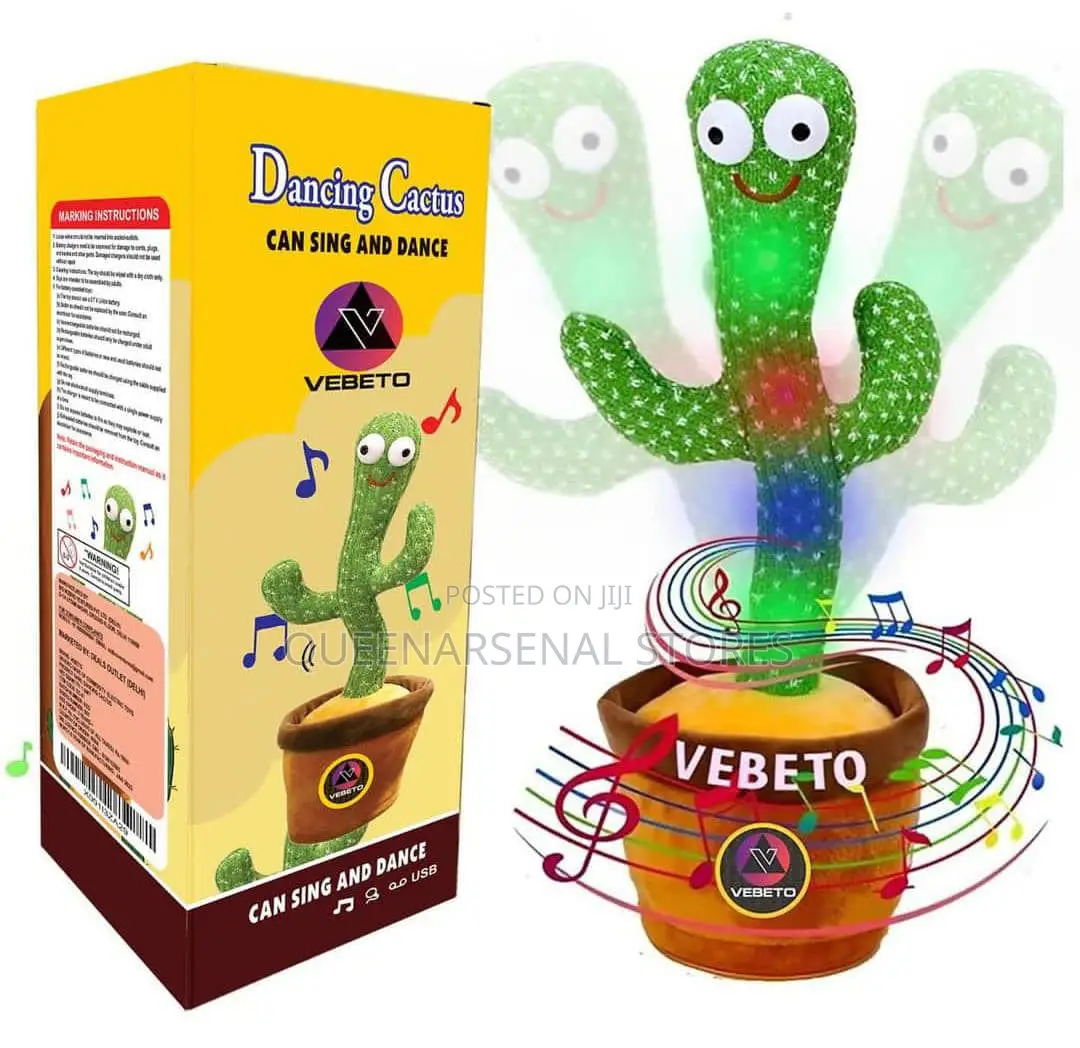 Rechargeable Dancing Cactus