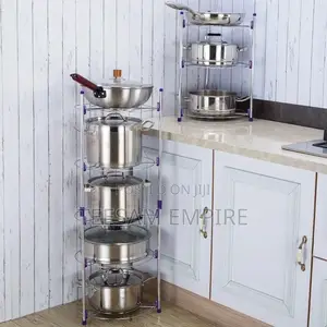 5-Layers Stainless Steel Pot Organizer