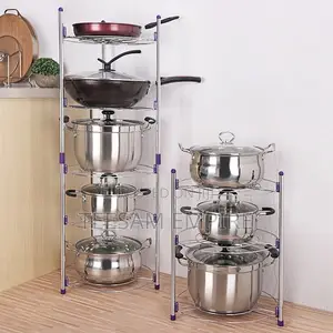 5-Layers Stainless Steel Pot Organizer