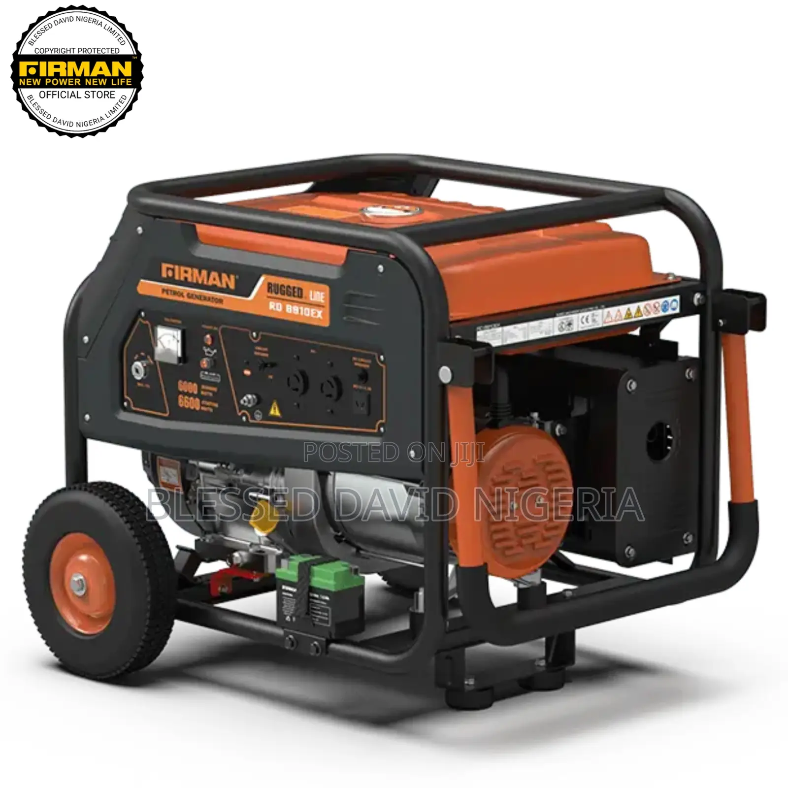 Firman Rugged Rd8910ex, 7.5kva Remote Control Generator