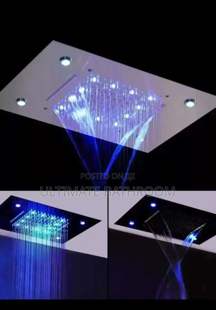 Rainfall Led Shower Rose