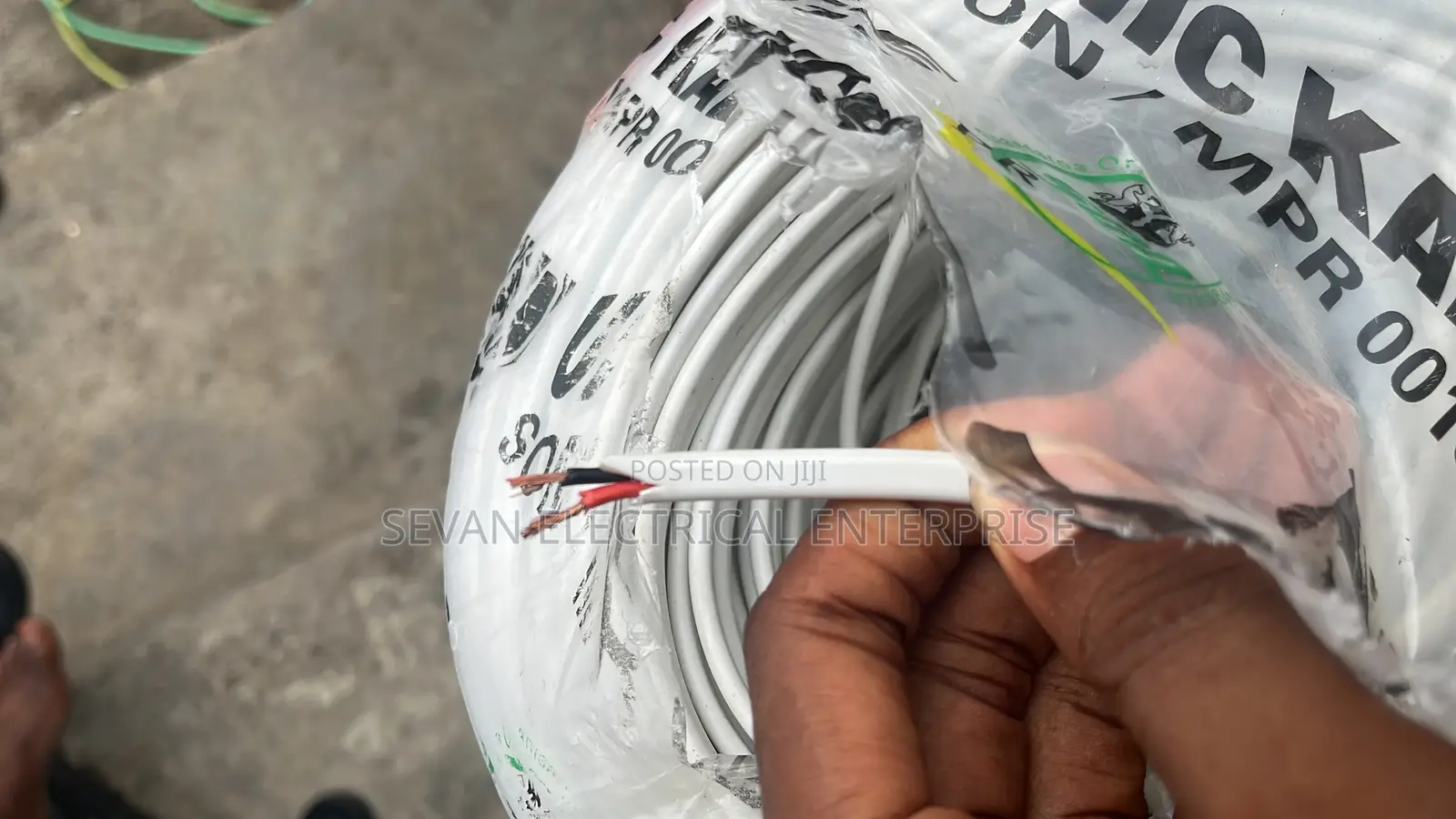 1mm 2core Cable