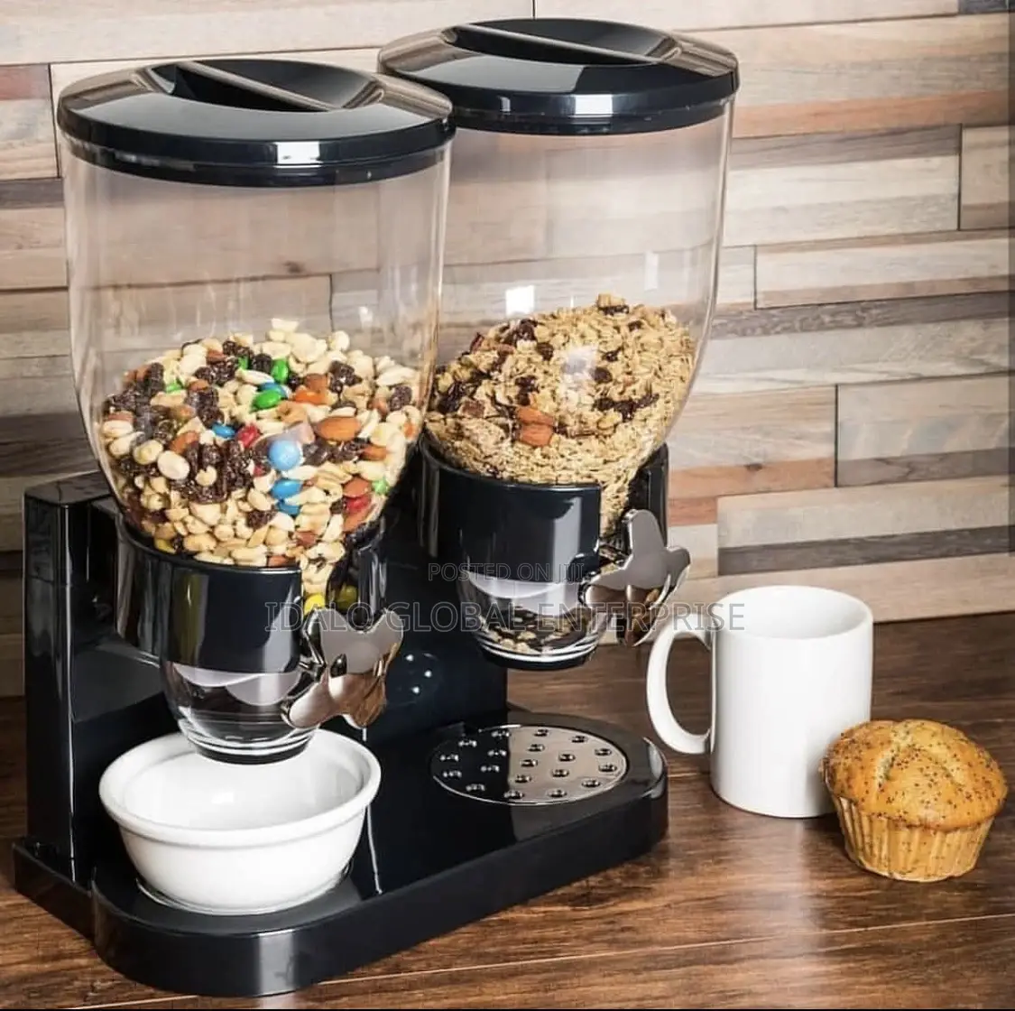 Double Cereal Dispenser