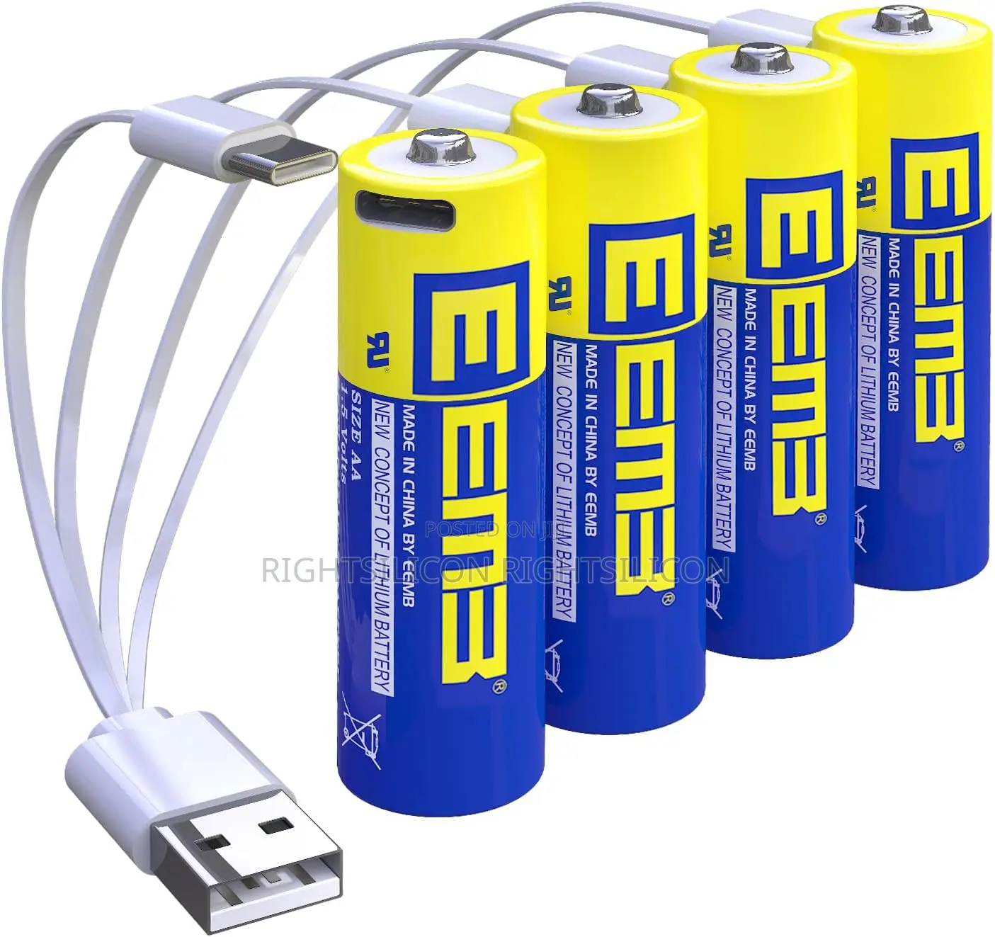Usa 227 EEMB AA Batteries 4 Pack AA Rechargeable Batteries
