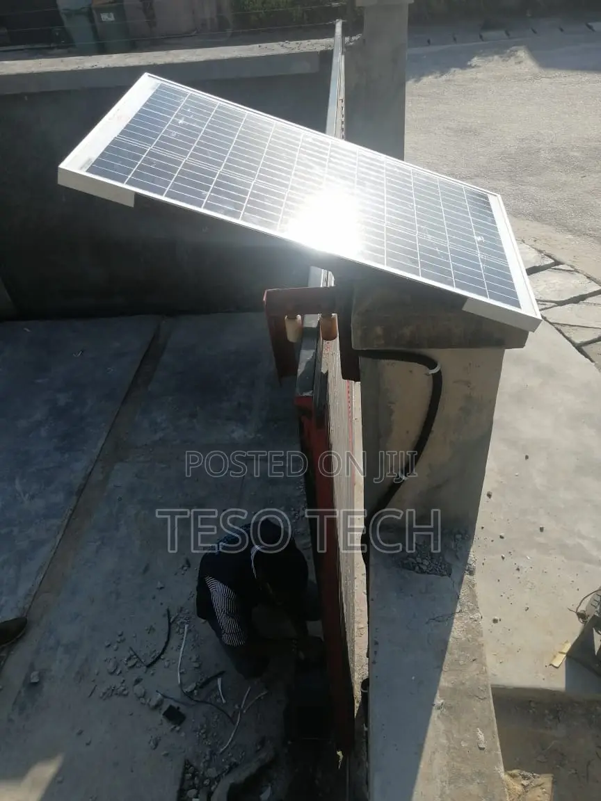 Solar Powered Street Lights