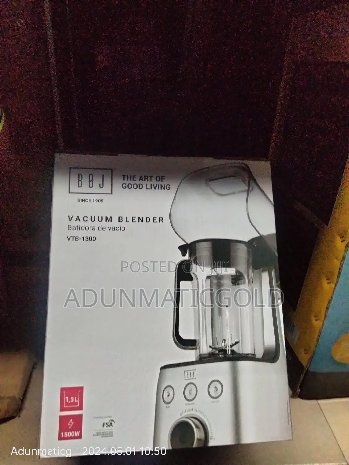 BBJ Vacuum Blender