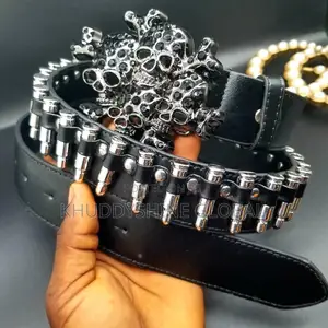 Skeleton Head High Quality Belts