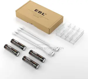 USA EBL 3300mwh Lithium AA Rechargeable Battery High Capacit