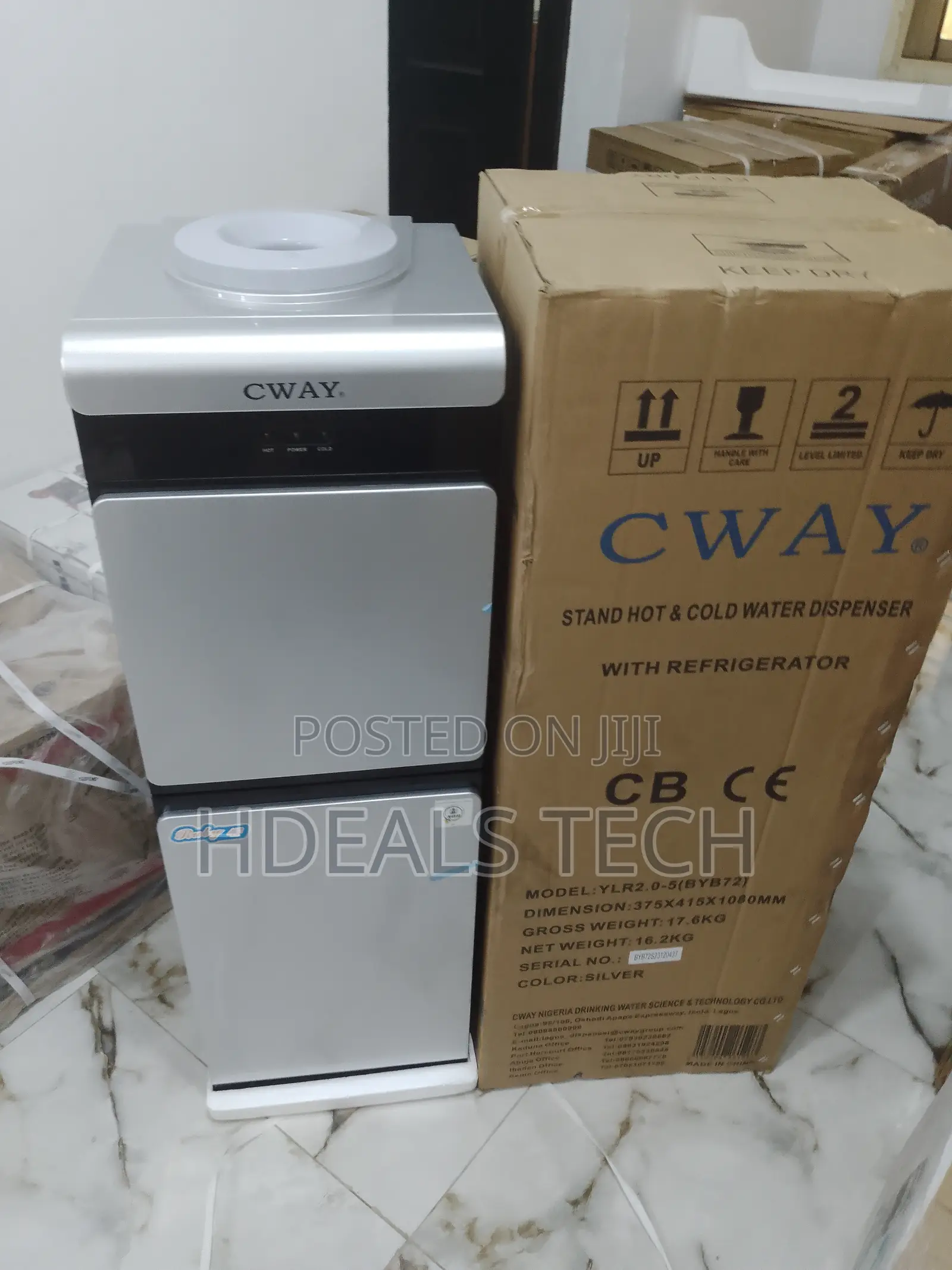 Cway Hot and Cold Water Dispenser.