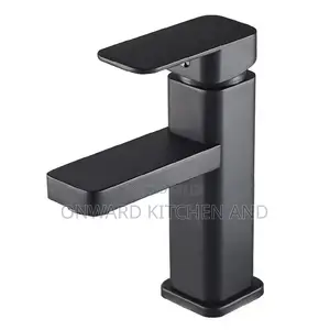 Black Basin Mixer Tap