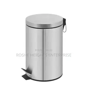 8 Litres Stainless Steel Waste Bin