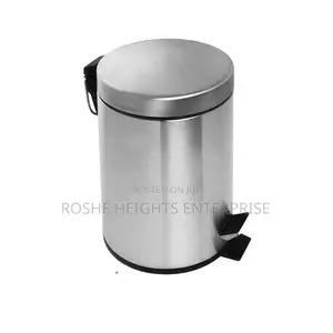 8 Litres Stainless Steel Waste Bin