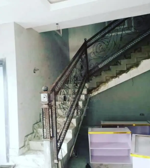 Rough T Iron Railing