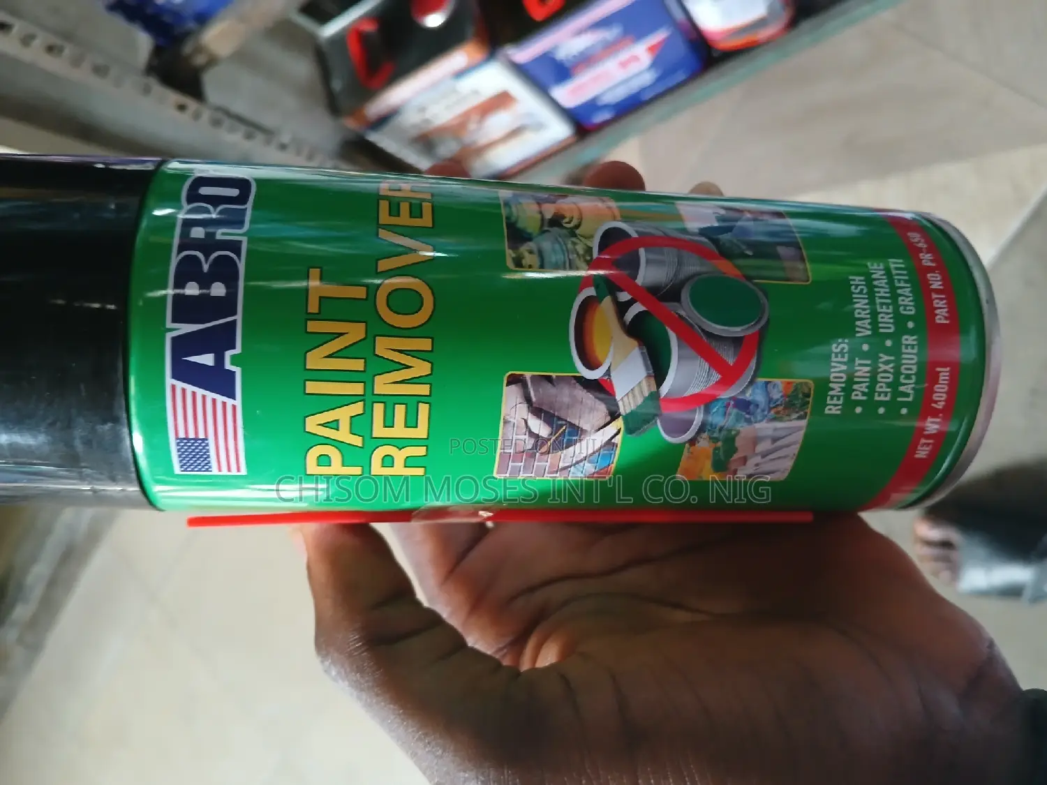 Abro Paint Remover Spray