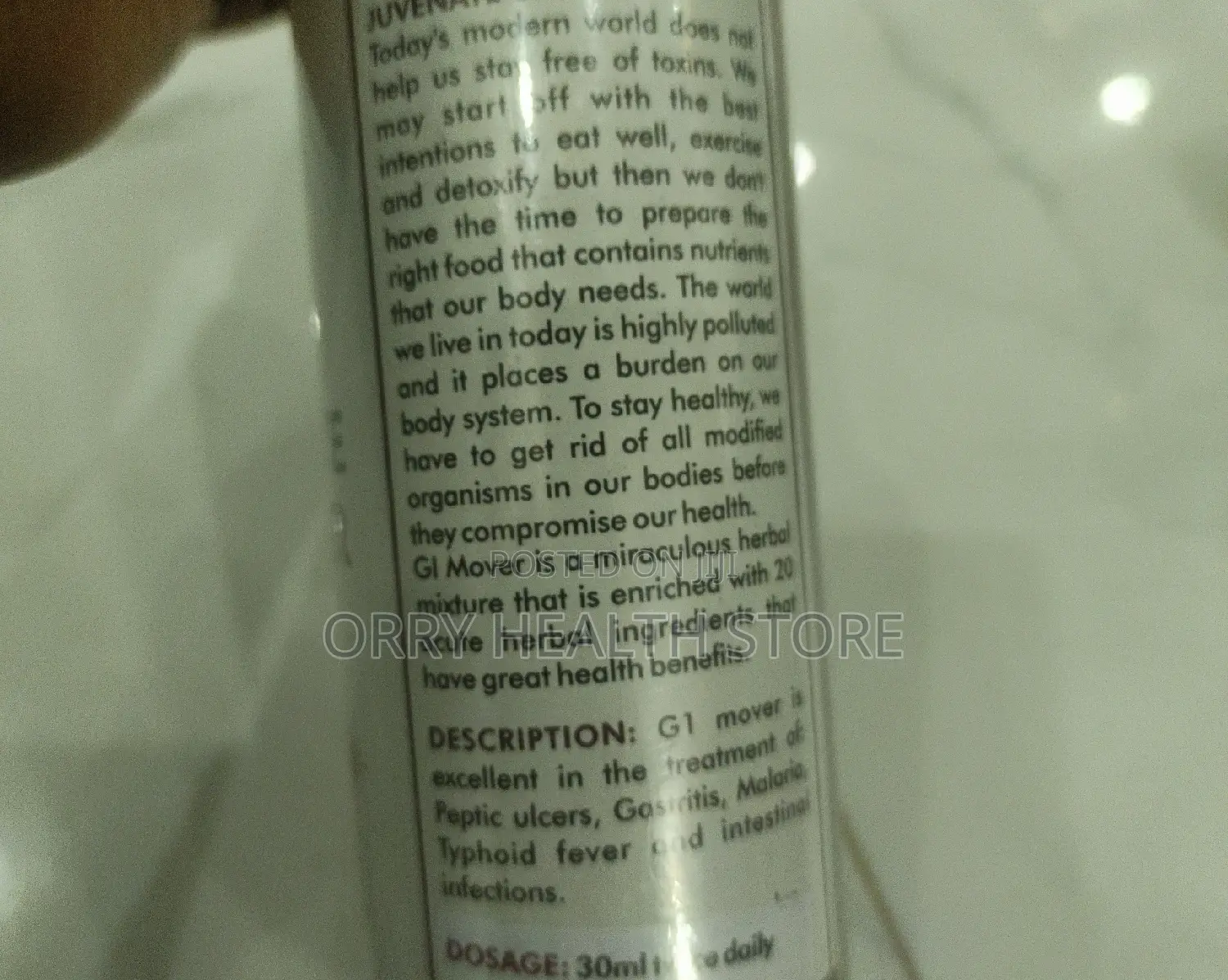 Juvenate GI Mover Say No to Ulcer