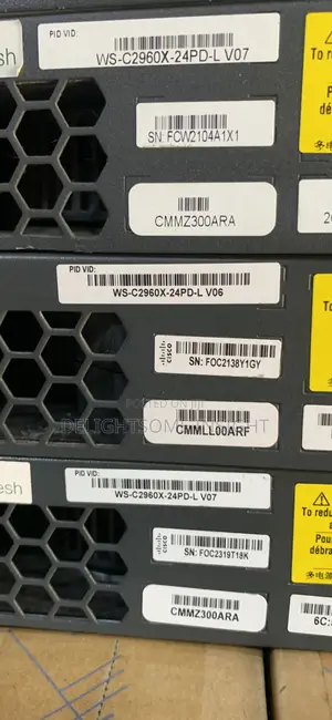 Uk Used Cisco 2960x PDL 24port Poe
