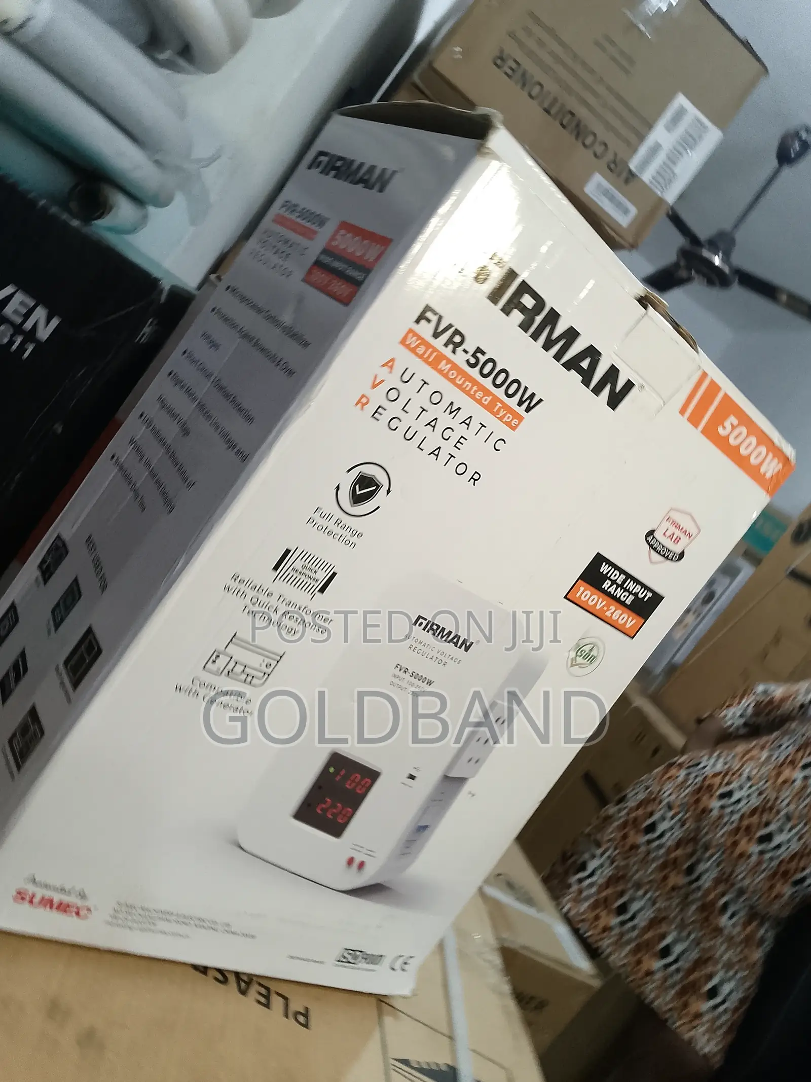 Durable Firman FVR-5000w Stabilizer