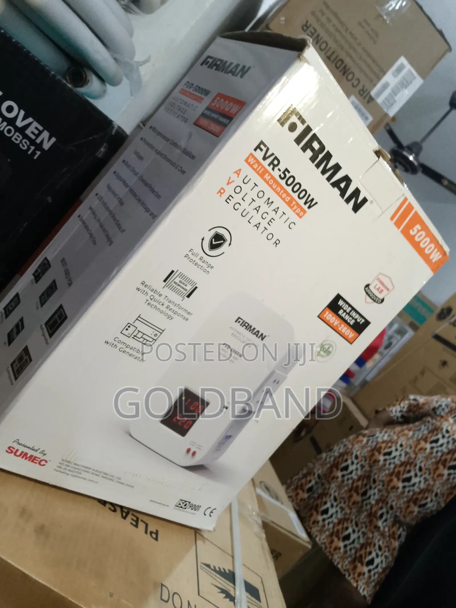 Efficient Firman FVR-5000w Stabilizer