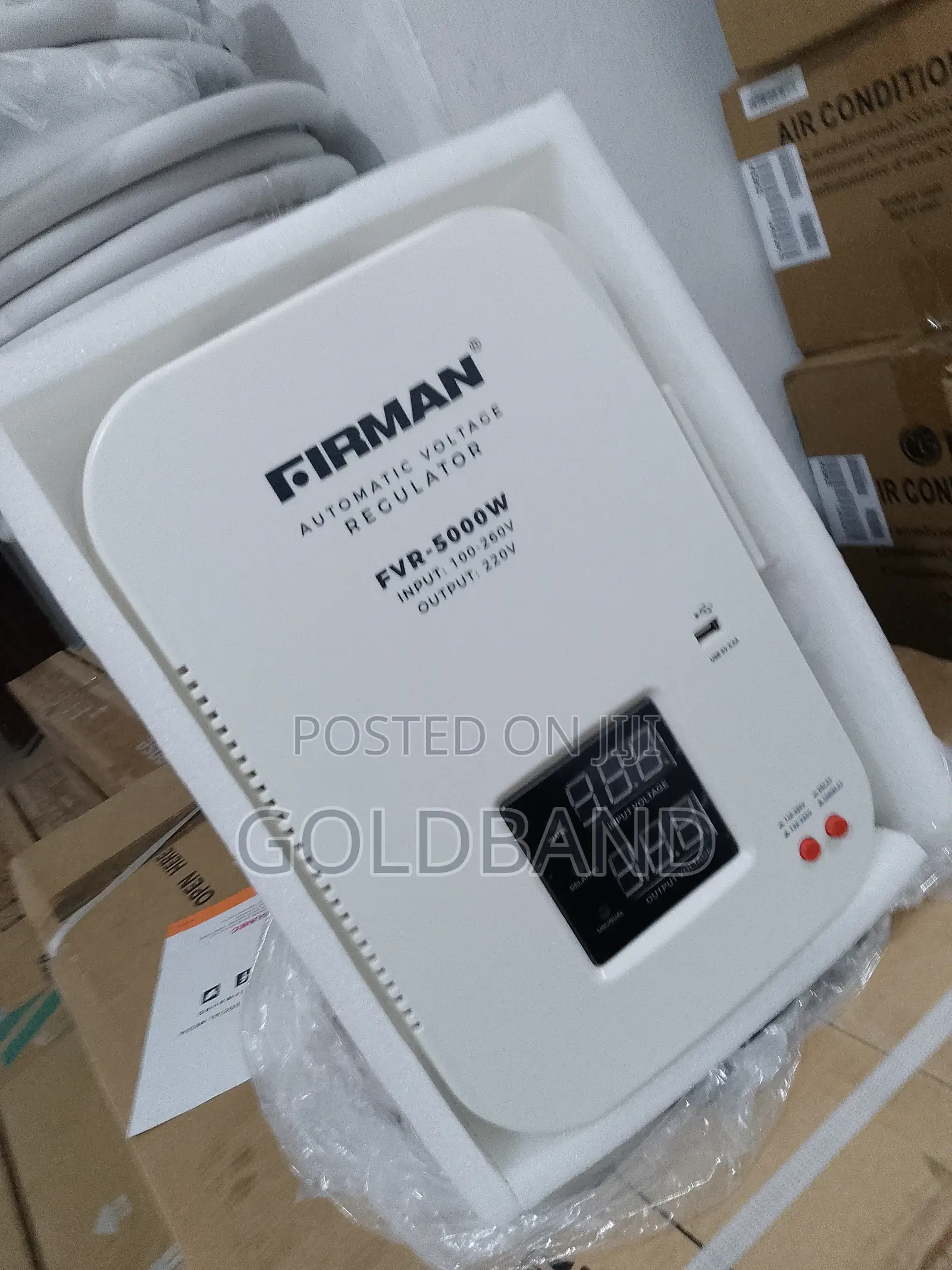 Firman FVR-5000w Stabilizer- Wide Input Range
