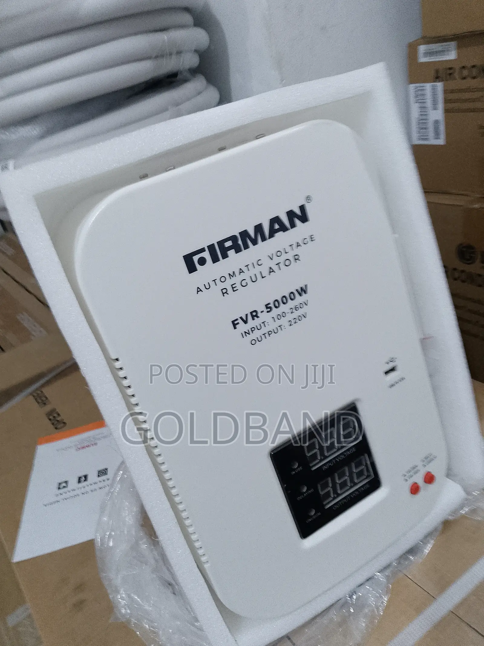 FIRMAN FVR-5000W STABILIZER- Compatible With Generator