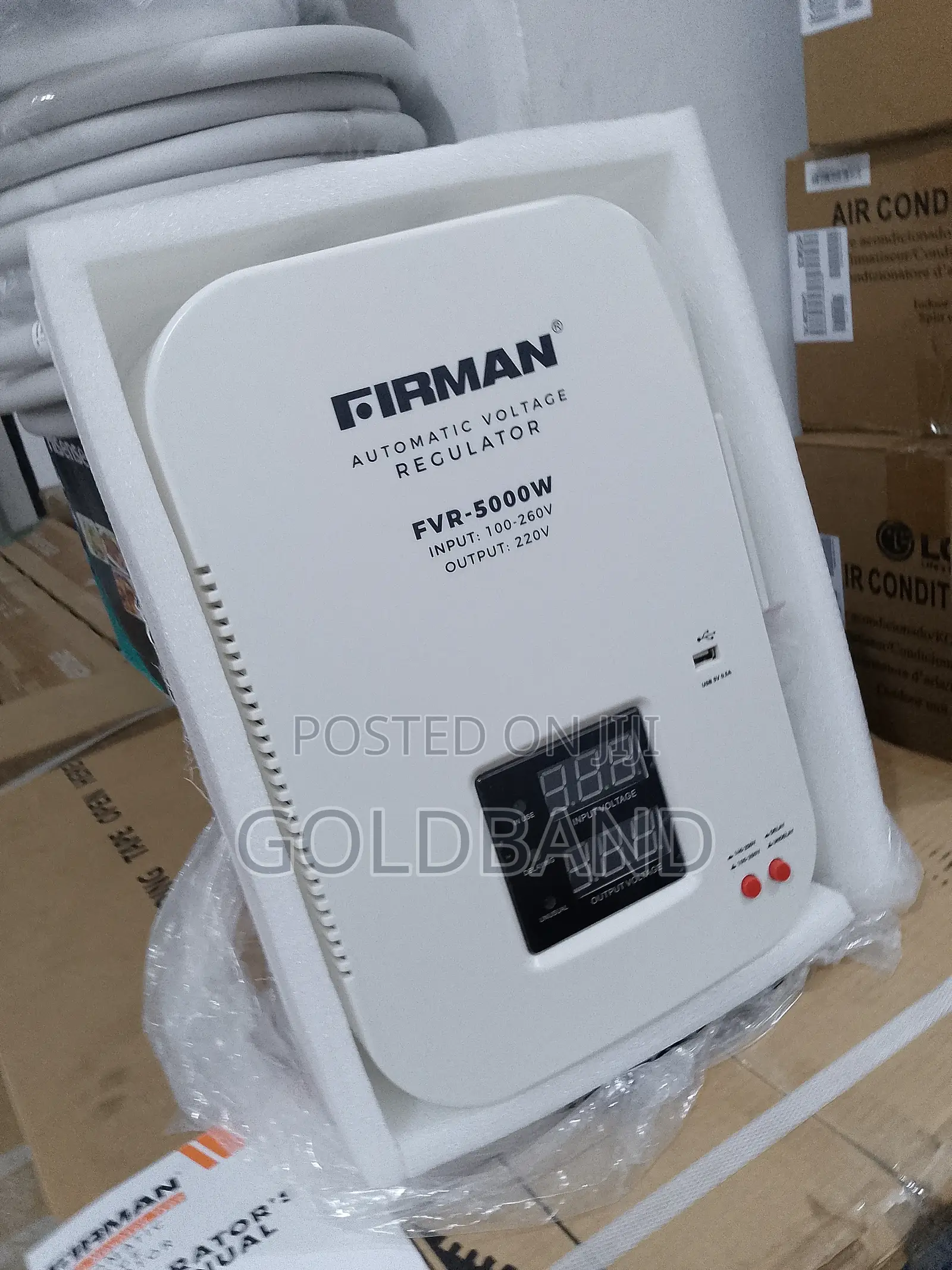 Firman Stabilizer FVR-5000w
