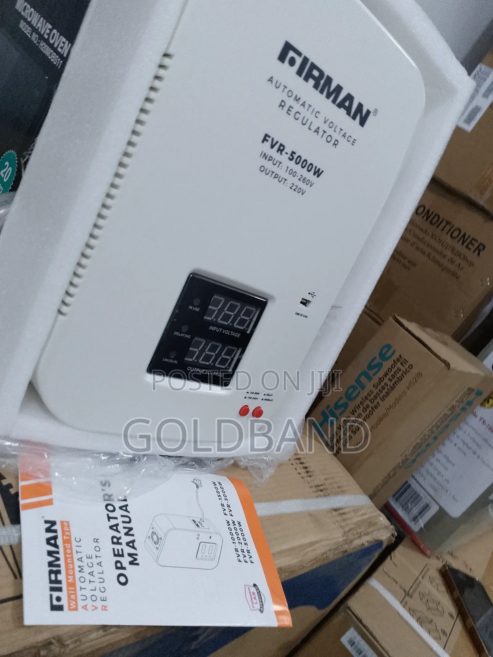 Firman FVR-5000w Automatic Voltage Regulator