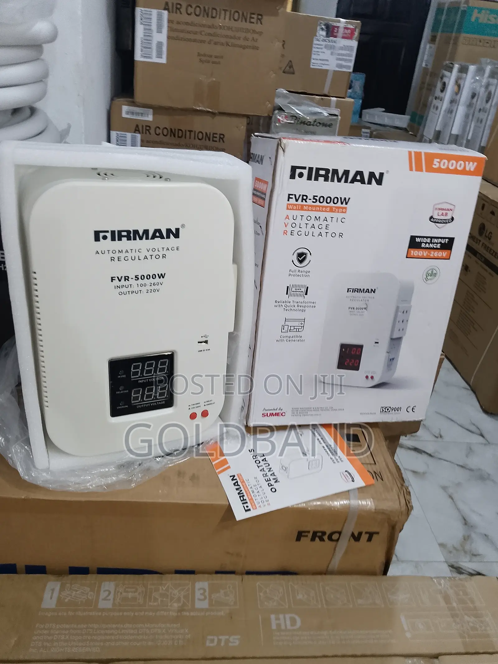 Efficient Firman FVR-5000w Automatic Voltage Regulator