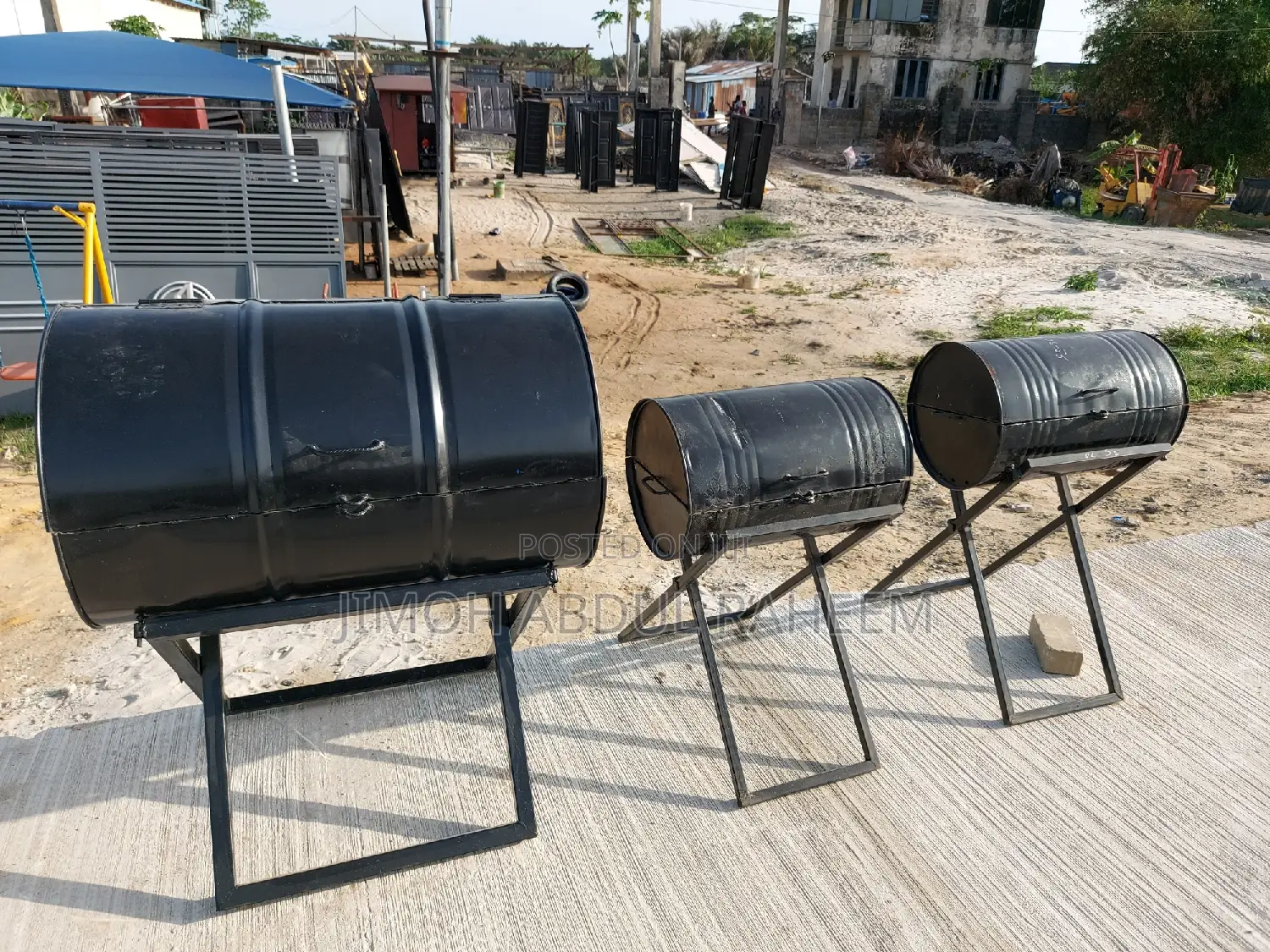 Mobile Barbecue Grill