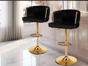 Adjustable Lounge Bar Chairs Modern Simple Back Design