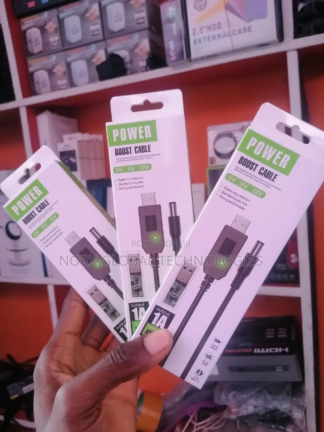 Power Boost Cable 5v to 12v
