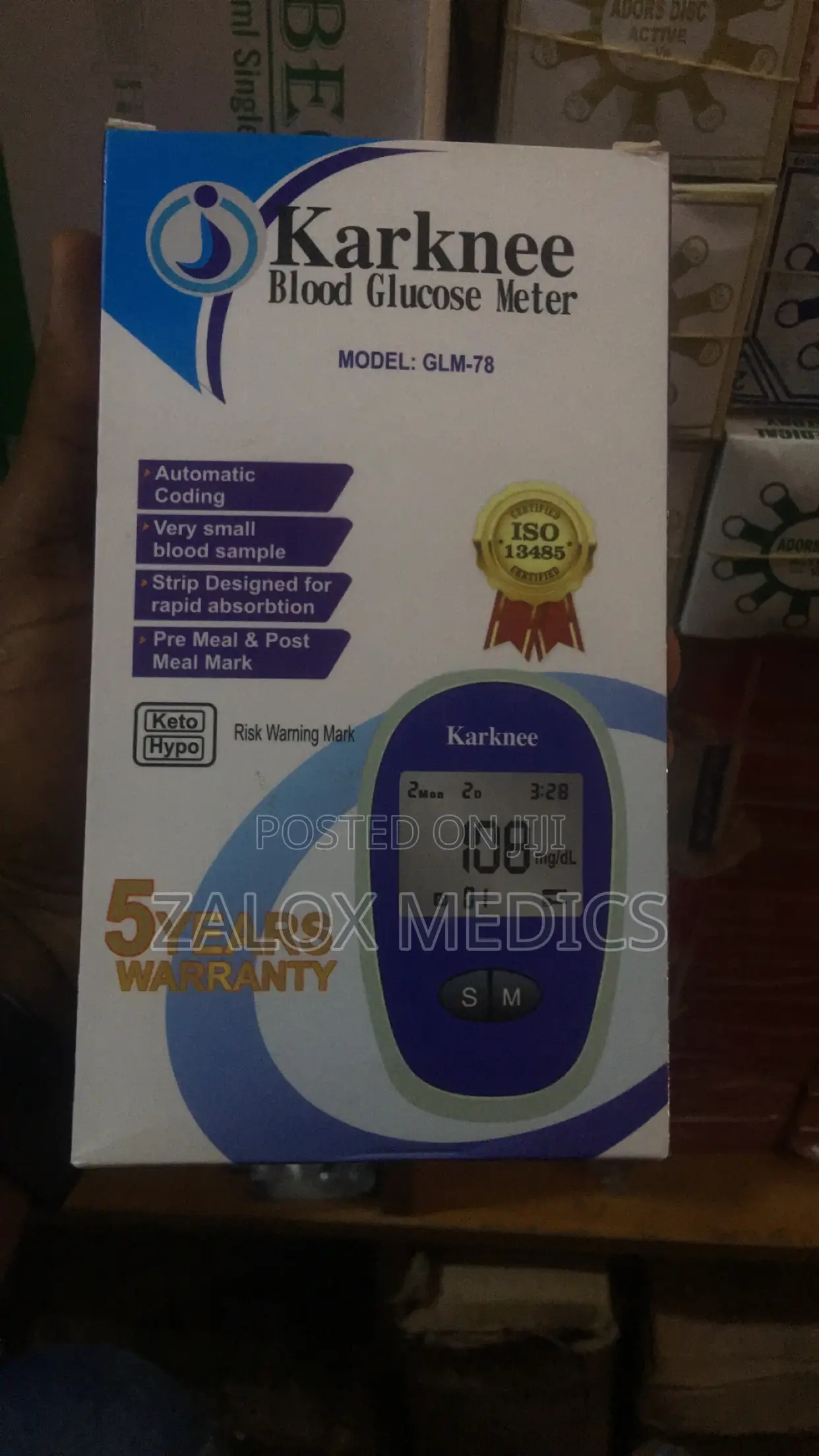 Karknee Blood Glucose Meter