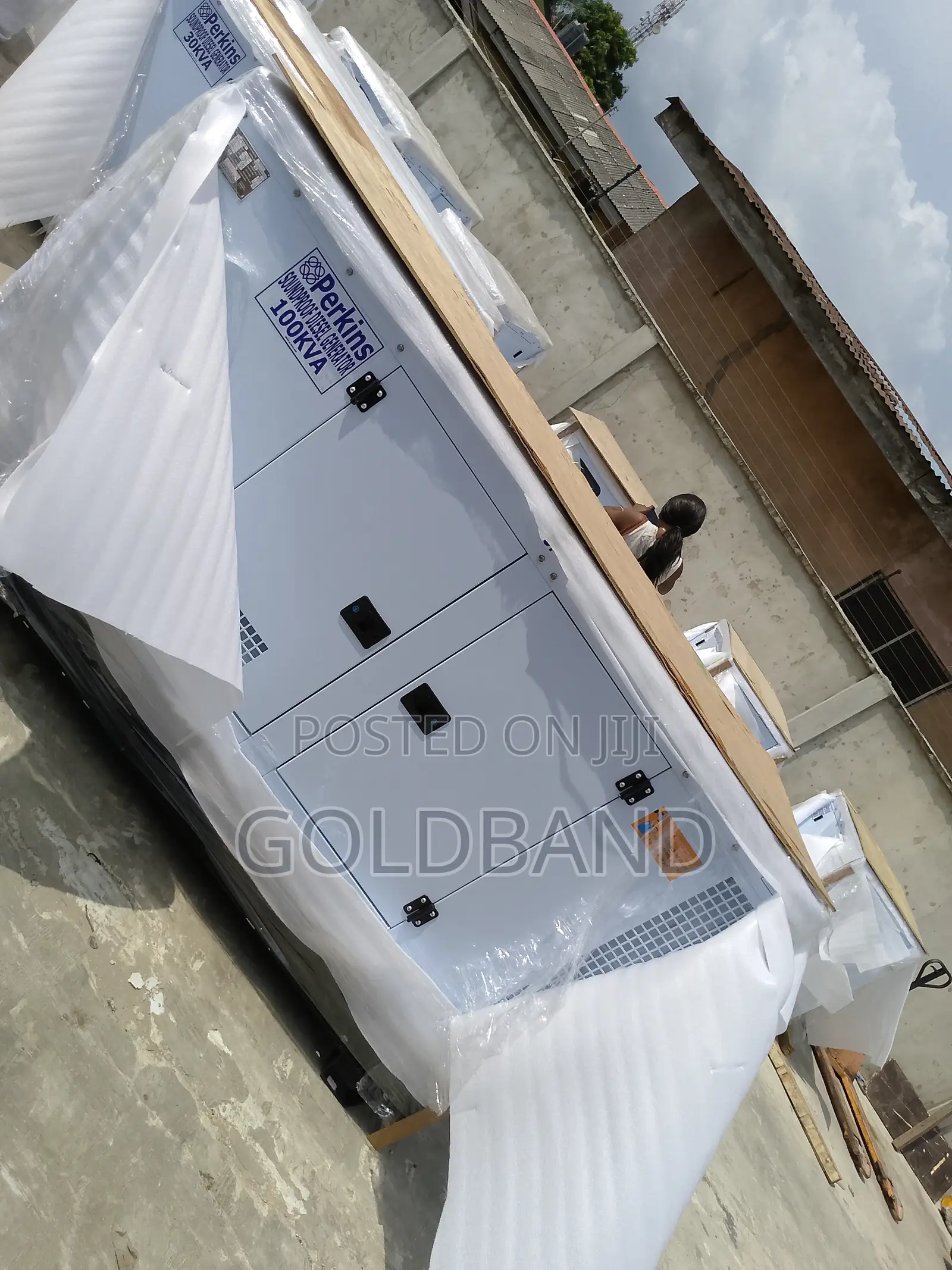 New Perkins 100kva Generator