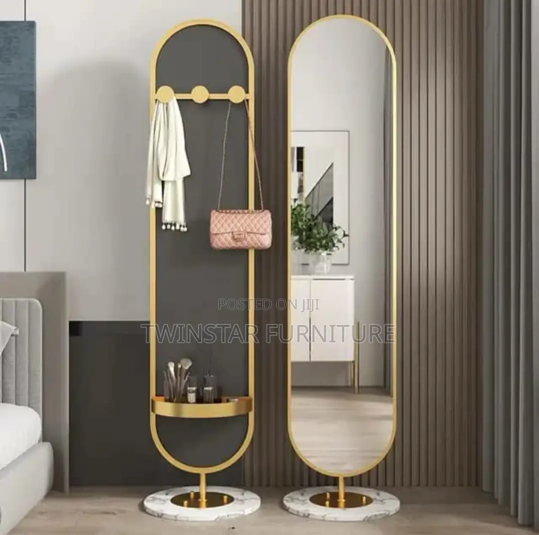 New Modern Marble Base Mirror Stand