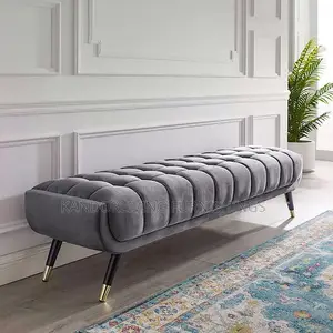 Modern Bedroom Bench Upholstered Ottoman