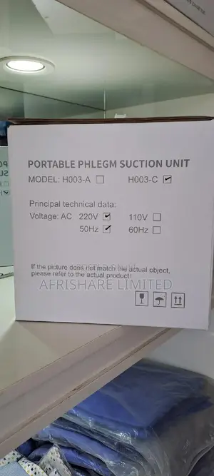 Portable Phelgm Suction Unit - H003-C