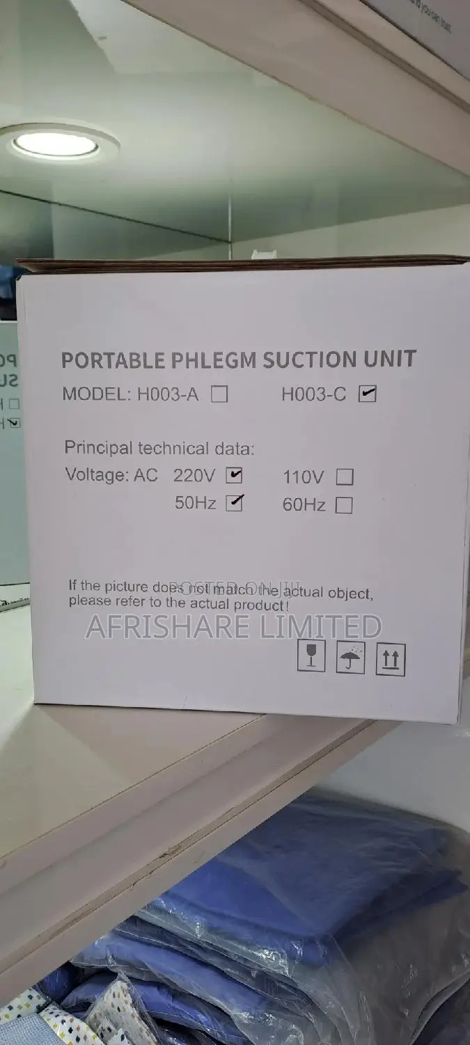 Portable Phelgm Suction Unit - H003-C