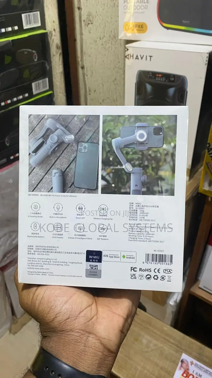 Handheld Gimbal Stabilizer Selfie Stick