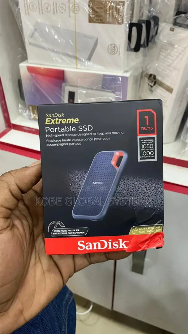 Sandisk Extreme Portable SSD 1tb 1050mb/S