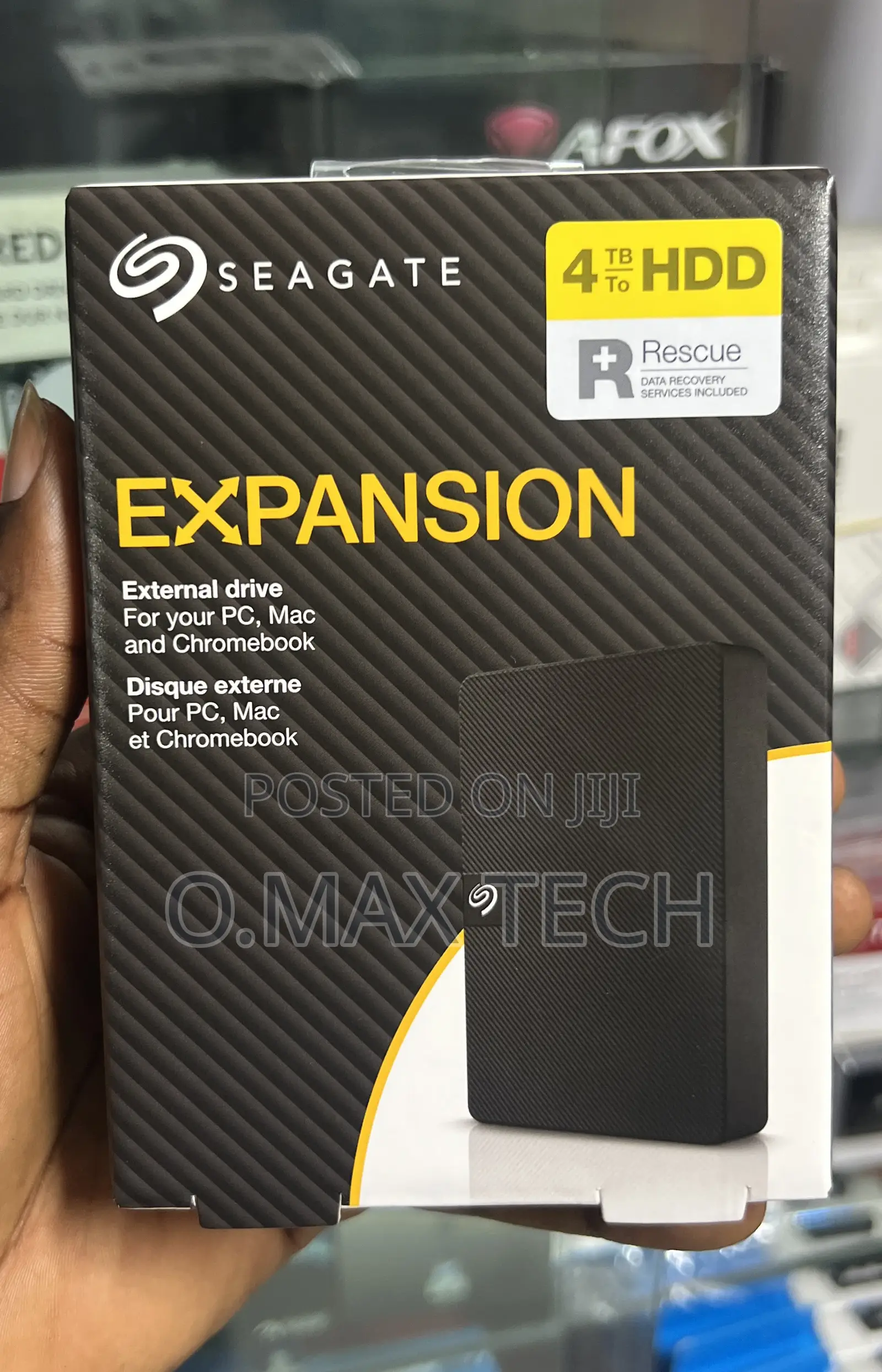 Seagate Expansion External Hard Drive - 4tb