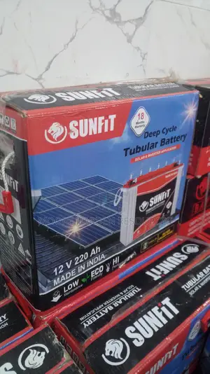 Original Sun Fit Tubular Battery India 220ah