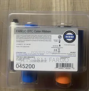 Genuine Fargo Ymcko Ribbon For Dtc4500e Printer 500 Prints