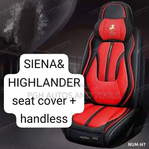 Sienna and Highlander Seat Covers (7 8 Seaters)