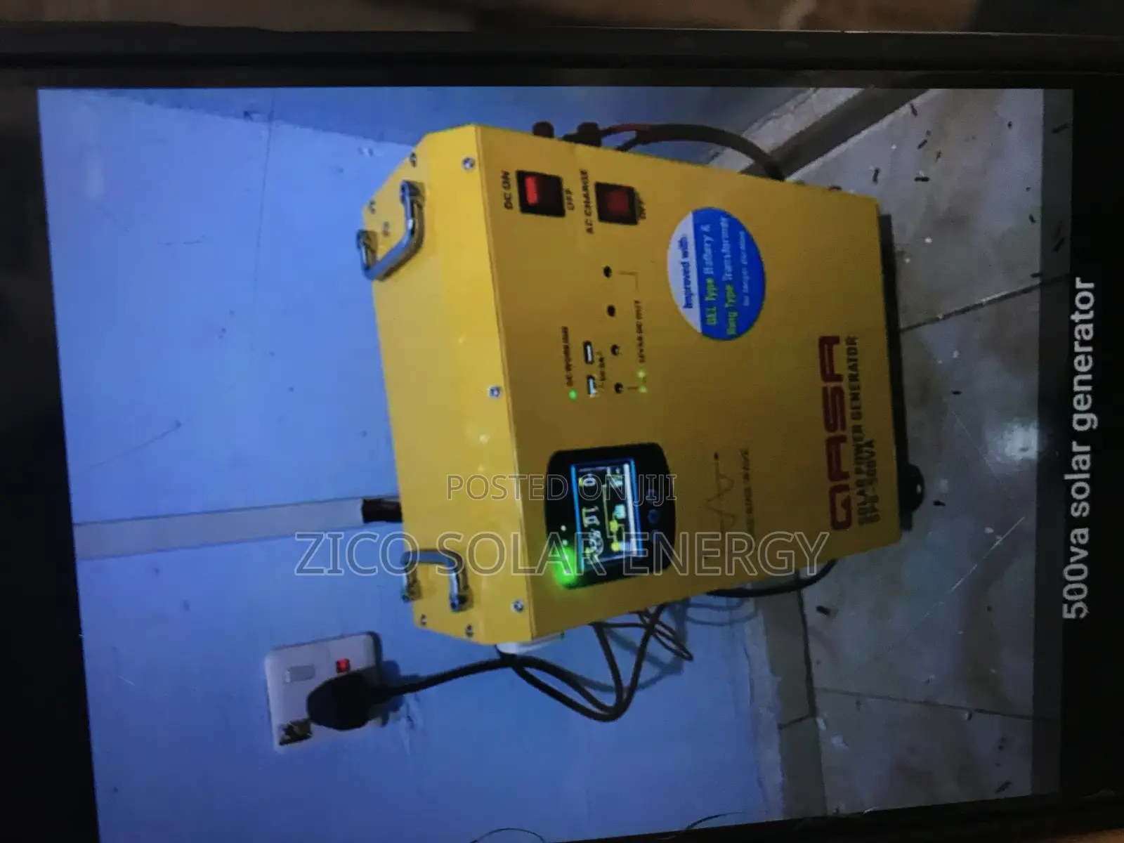 Qasa Solar Generator 500v