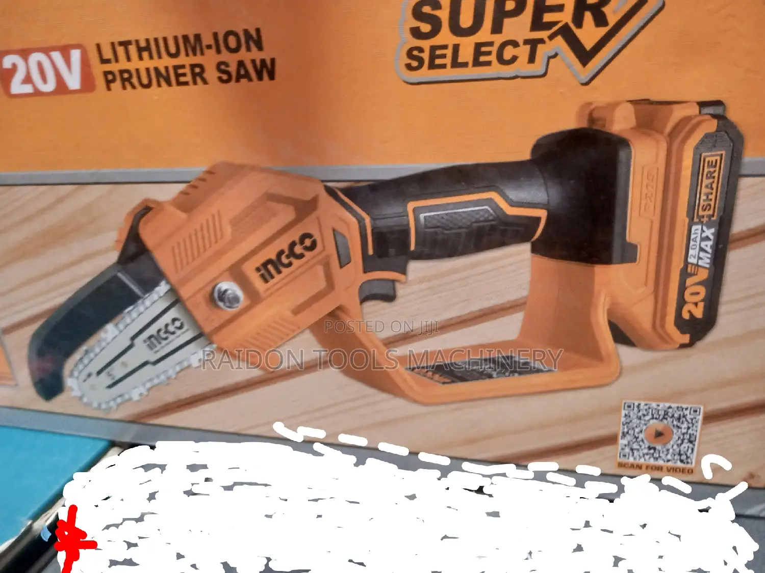 Cordless Chainsaw Ingco
