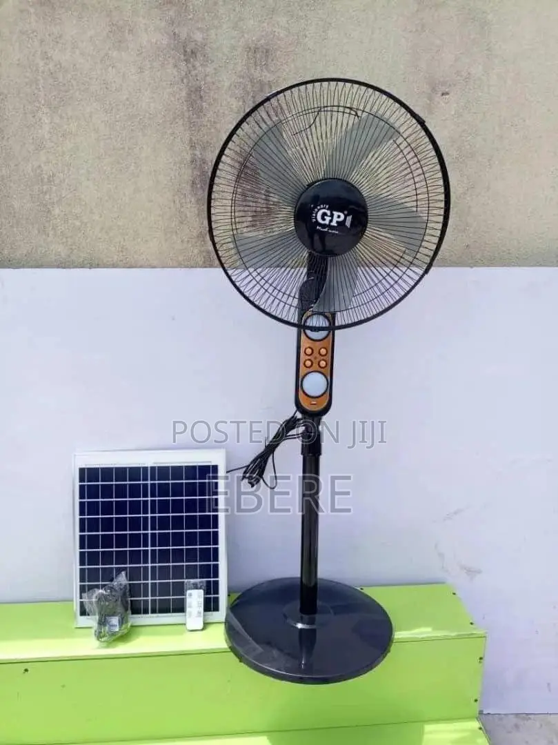 Solar Rechargeable Fan