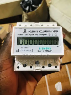 Digital Energy Meter Single Phase 100amps
